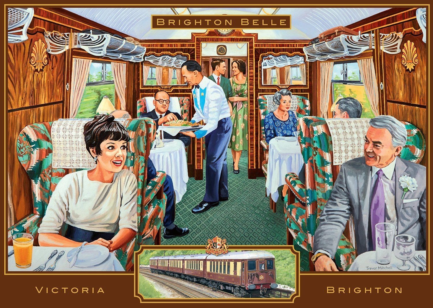 Brighton Belle by Trevor Mitchell 1000pcs Puzzle