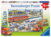 Busy Train Station by Peter Niederlander 2x24pcs Puzzle