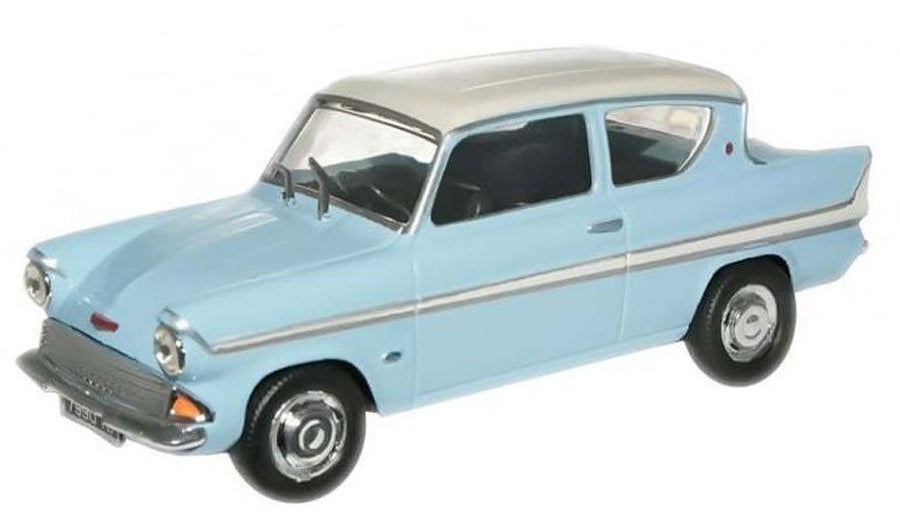 Cararama 1/43 Ford Anglia MKI (Blue/White)