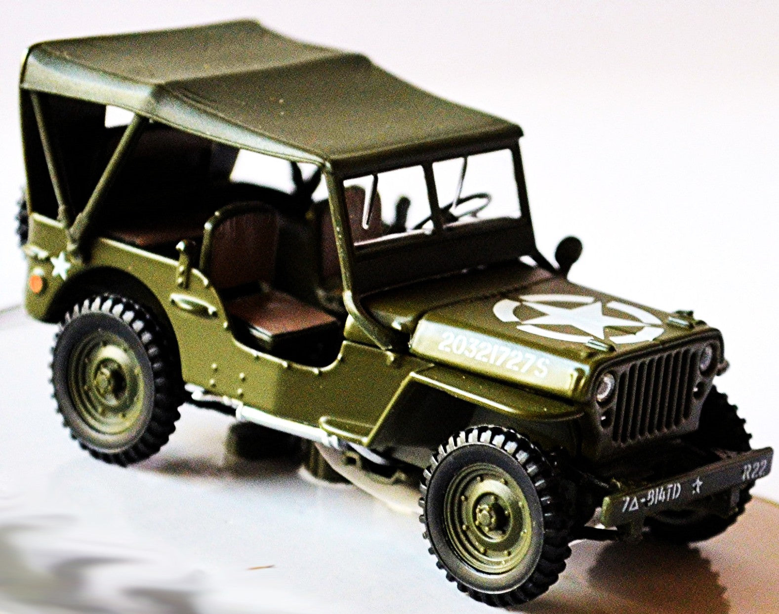 Cararama 1/43 Jeep Willys 4x4 W Soft Top