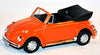 Cararama 1/43 VK Beetle Cabriolet (Orange)