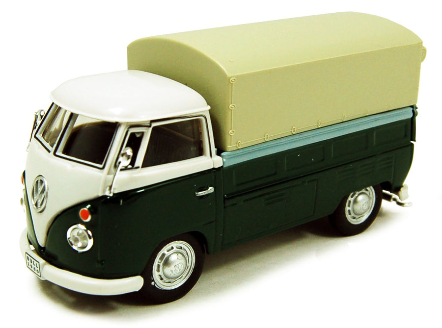 Cararama 1/43 VW T1 Pick Up (Green)