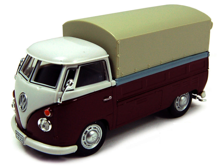 Cararama 1/43 VW T1 Pick Up Met Huif