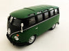 Cararama 1/43 VW T1 Samba Bus + Tow Bar (Green)