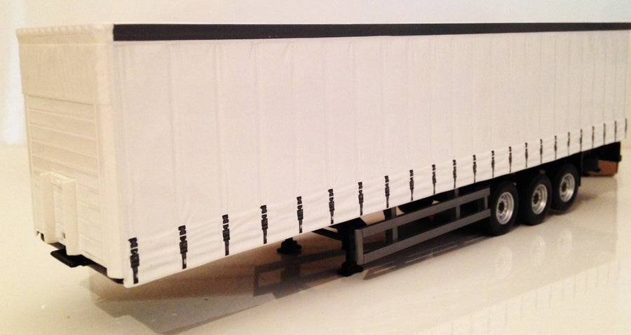 Cararama 1/50 Trailer (White)