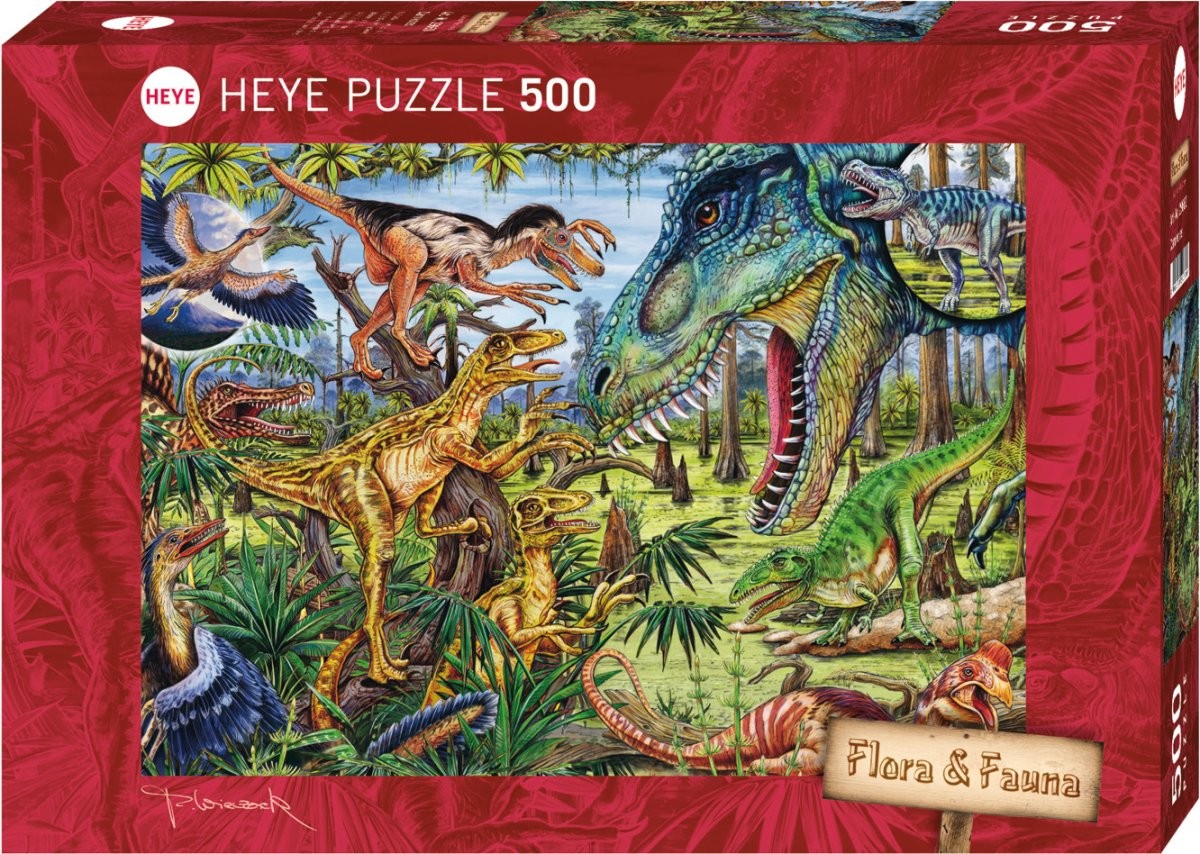 Carnivores by Marion Wieczorek 500pc Puzzle