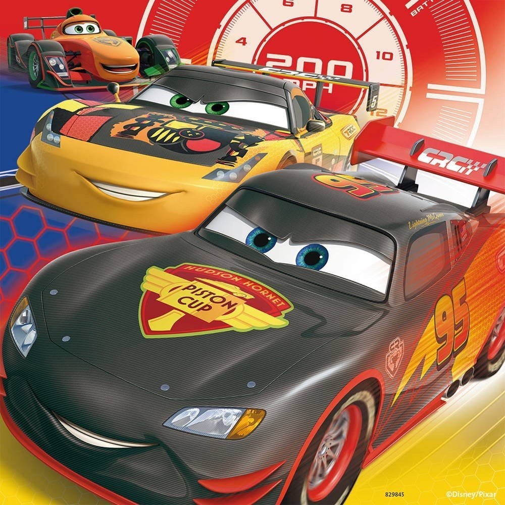 Cars - Adventures on the Road 3x49pcs Puzzle