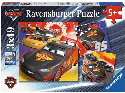 Cars - Adventures on the Road 3x49pcs Puzzle