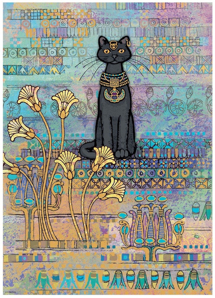 Cats: Egyptian by Jane Crowther 1000pc Puzzle