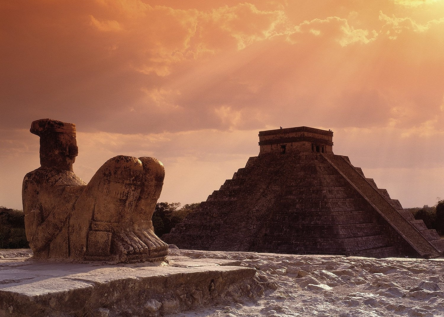 Chichen Itza Sunset 1000pcs Puzzle