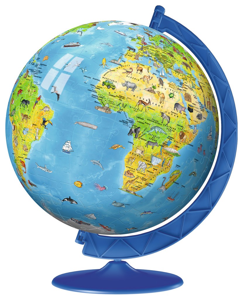 Children's Globe 180pcs 3D Puzzle