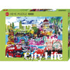 City Life, I Love London! By Kitty McCall 1000pc Puzzle