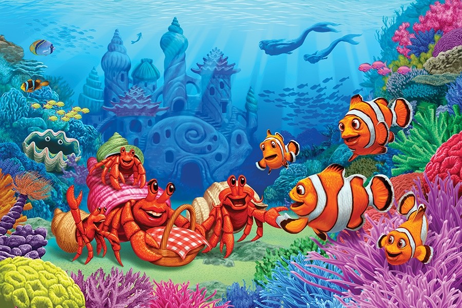 Clown Fish Greeting 60 pcs Puzzle