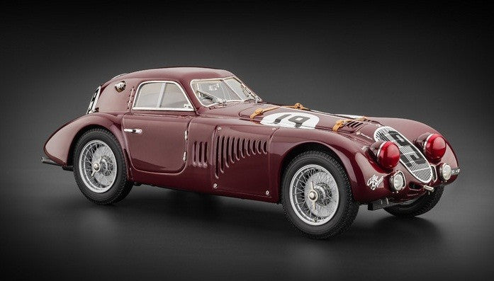 CMC 1/18 Alfa Romeo 8C 2900B Speciale Le Mans '38, No.19