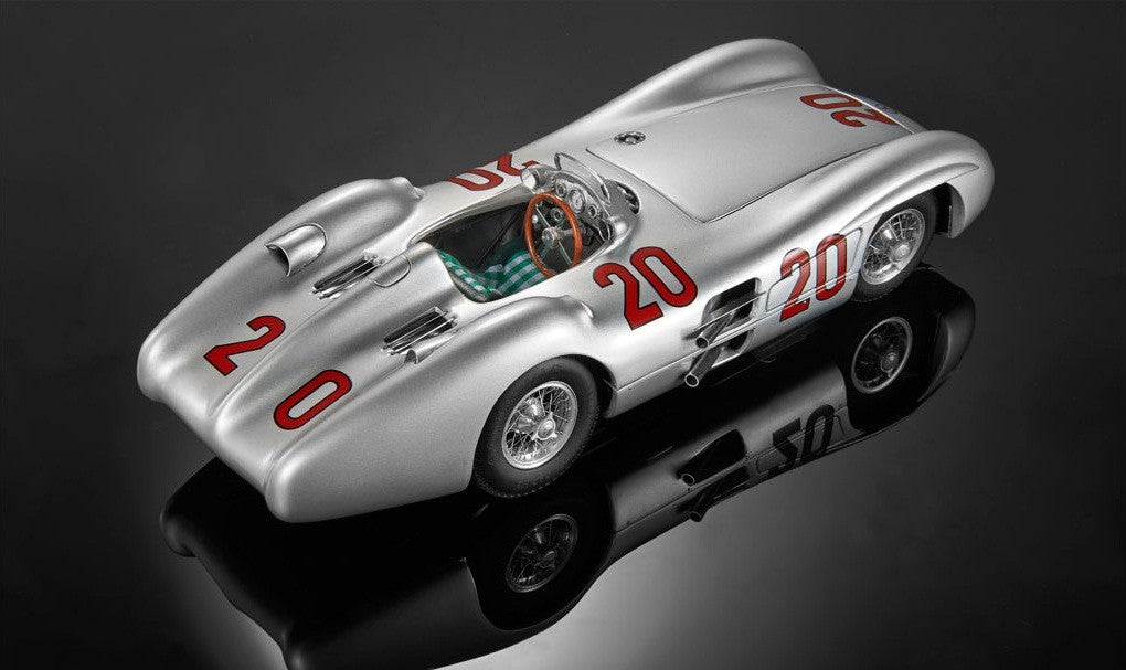 CMC 1/18 Mercedes-Benz W196R, Streamliner 1954 No.20/Karl Kling M-128B
