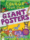 Colour Your Own Giant Posters: Sunny Safari
