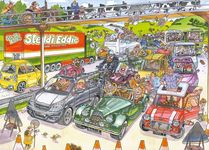 Cone-gestion by Graham Thompson 1000 pcs Wasgij No.19 Puzzle