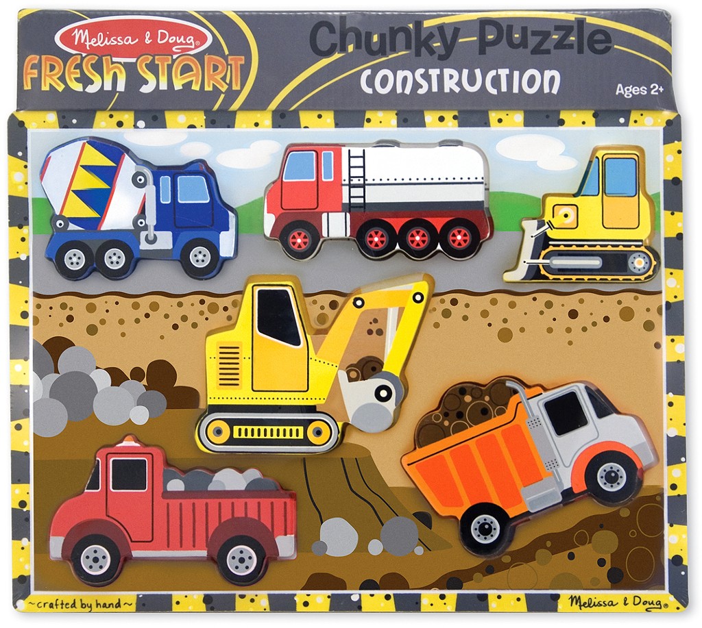 Construction 6pcs Chunky Puzzle