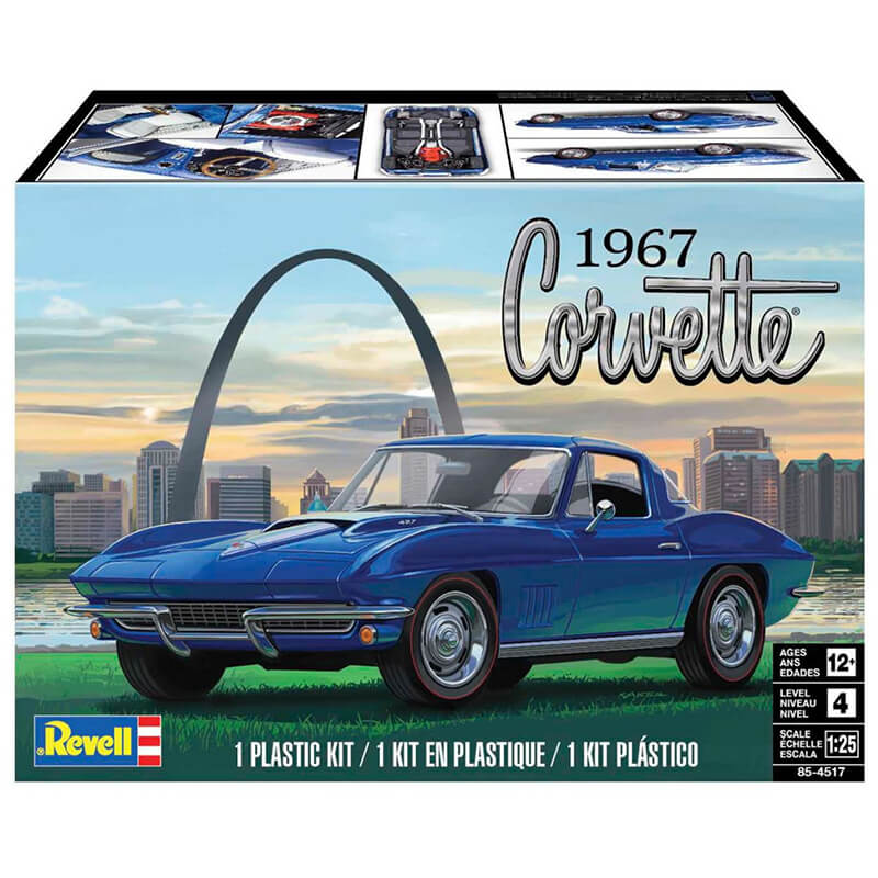 Revell 1/25 1967 Corvette Kit