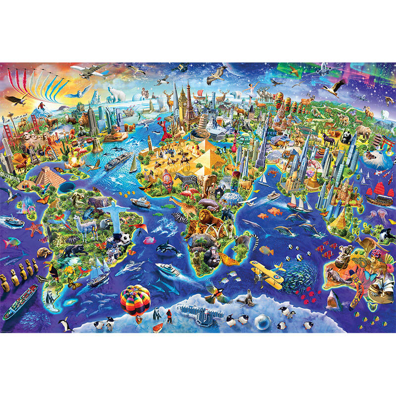 Crazy World 2000pc Puzzle