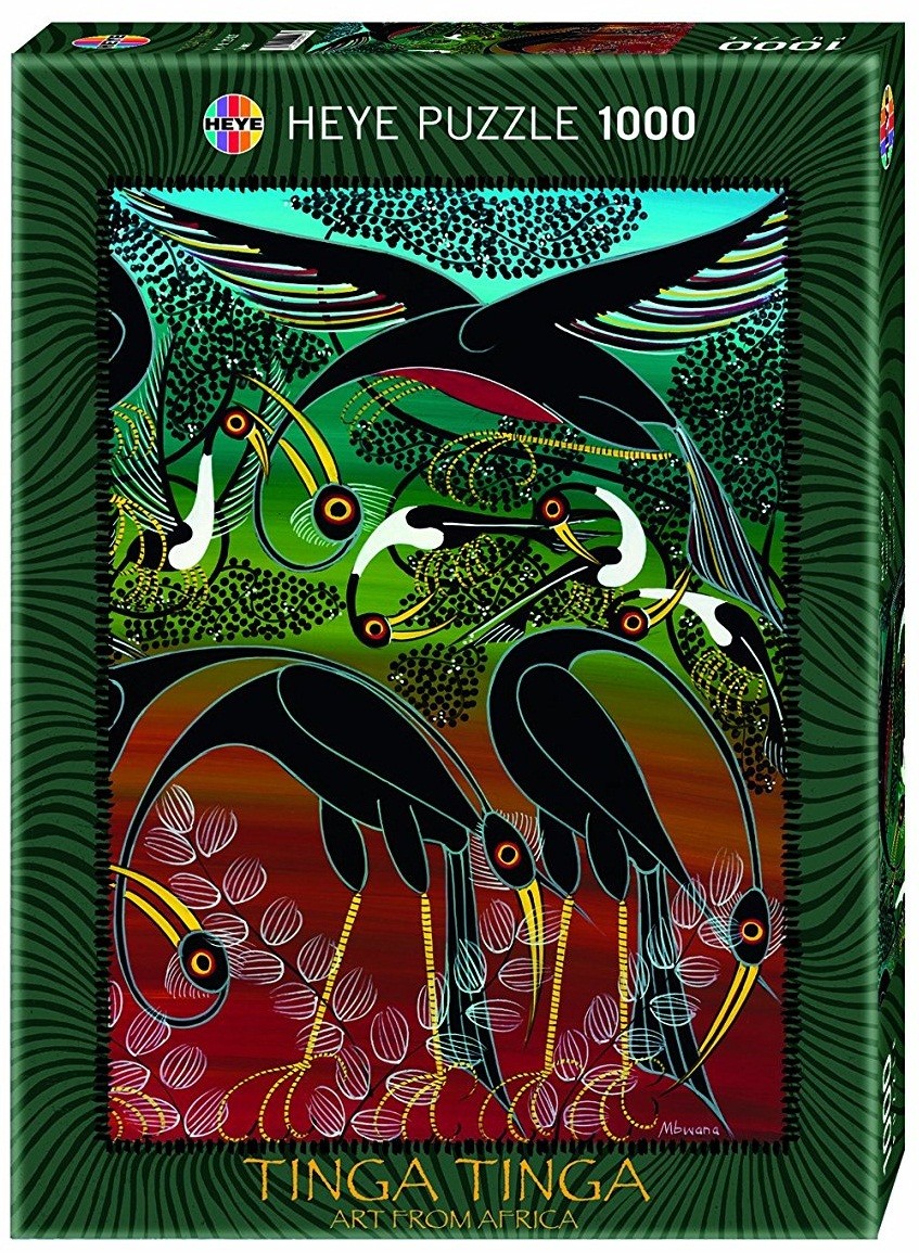 Crane by Tinga Tinga 1000 pces Puzzle