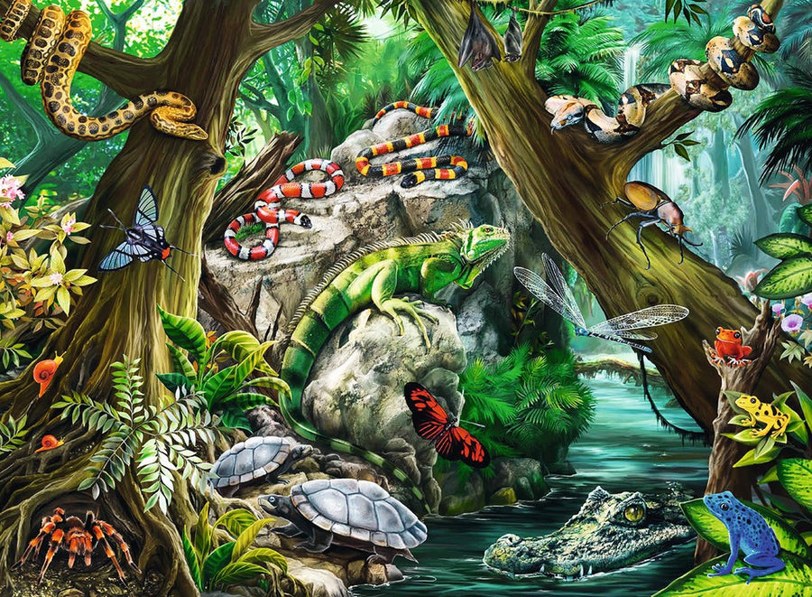 Creepy Crawlies by Mira Lob 100pc Puzzle