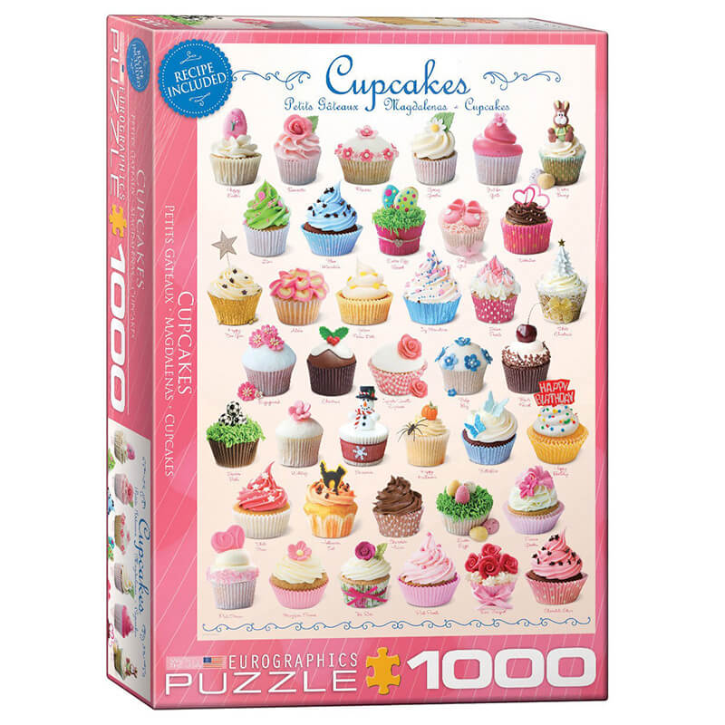 Cupcakes 1000pc Puzzle