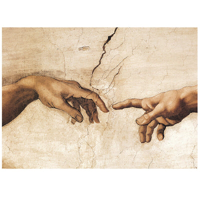 Creation of Adam (Detail) by Michelangelo 1000pc Puzzle