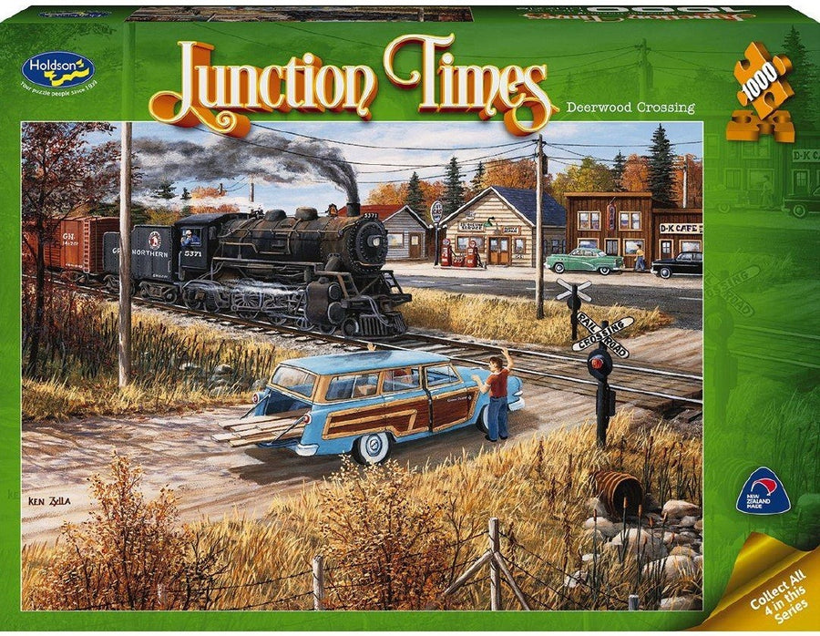Deerwood Crossing by Ken Zylla 1000pc Puzzle