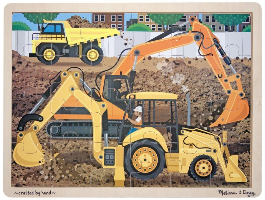 Diggers at Work 24pcs Puzzle MND-9064