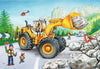 Diggers at Work by Stephan Baumann 2x24pcs Puzzle