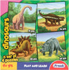 Dinosaurs 4-in-1 Puzzles