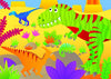 Dinosaurs 4 x Puzzles