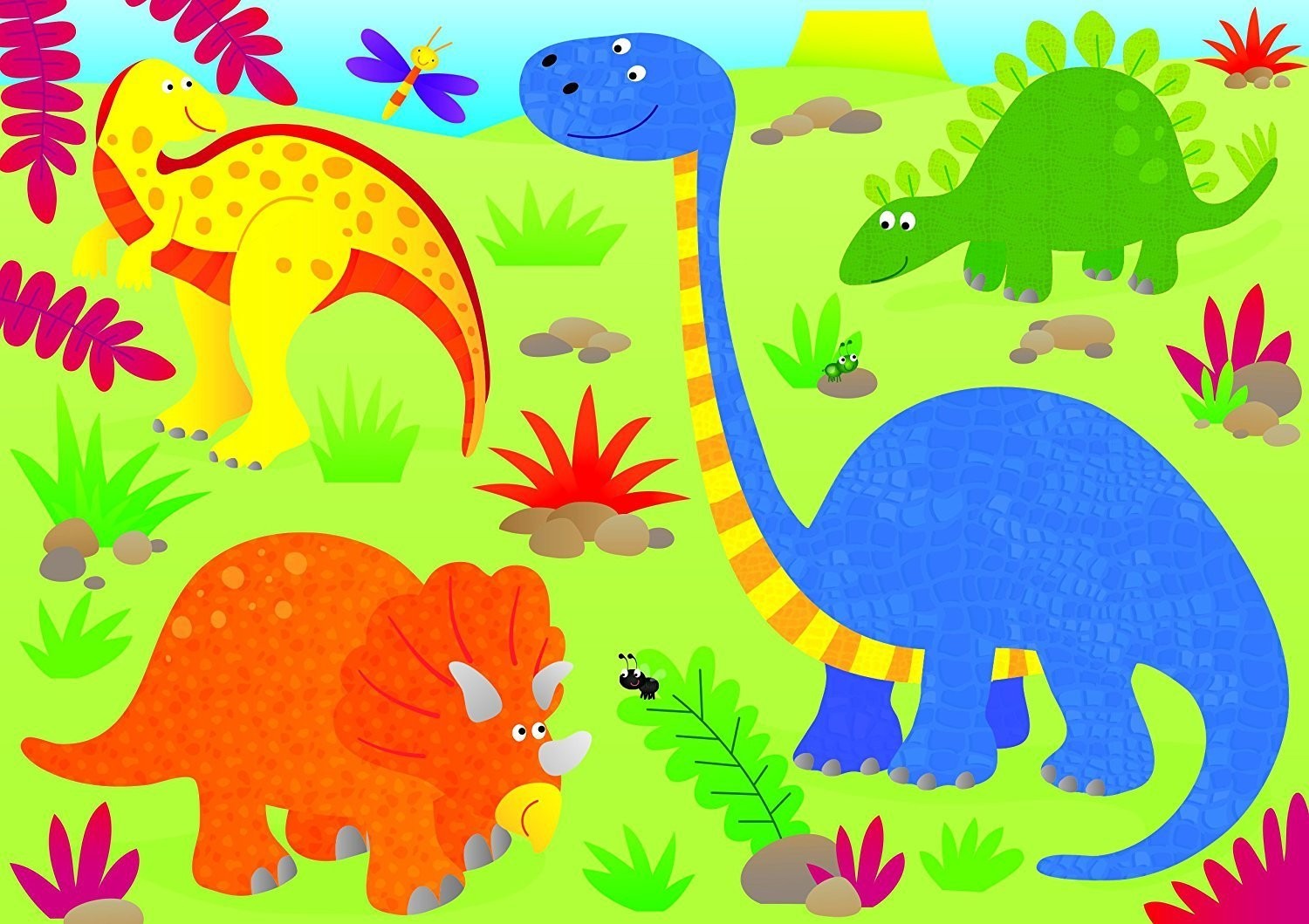 Dinosaurs 4 x Puzzles