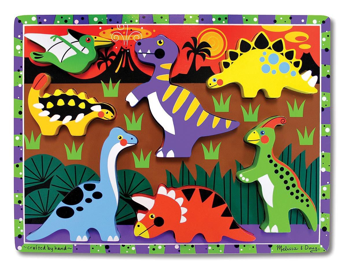 Dinosaurs 7pcs Chunky Puzzle