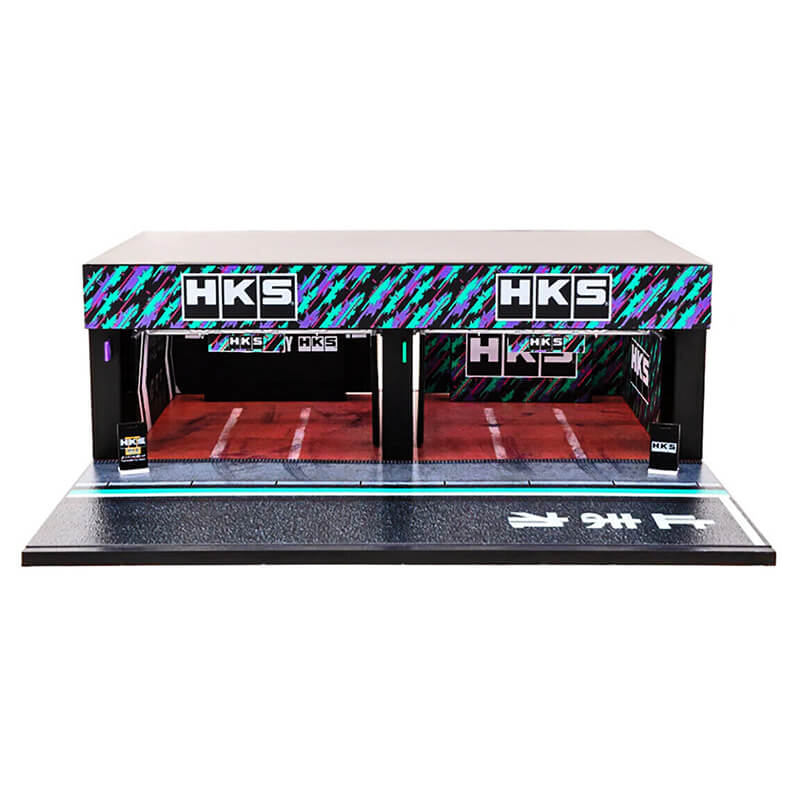 Tarmac Works 1/64 Accessories Pit Garage Diorama HKS