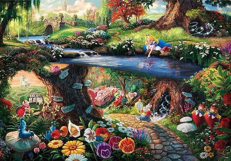 Disney Alice in Wonderland 1000pcs Puzzle