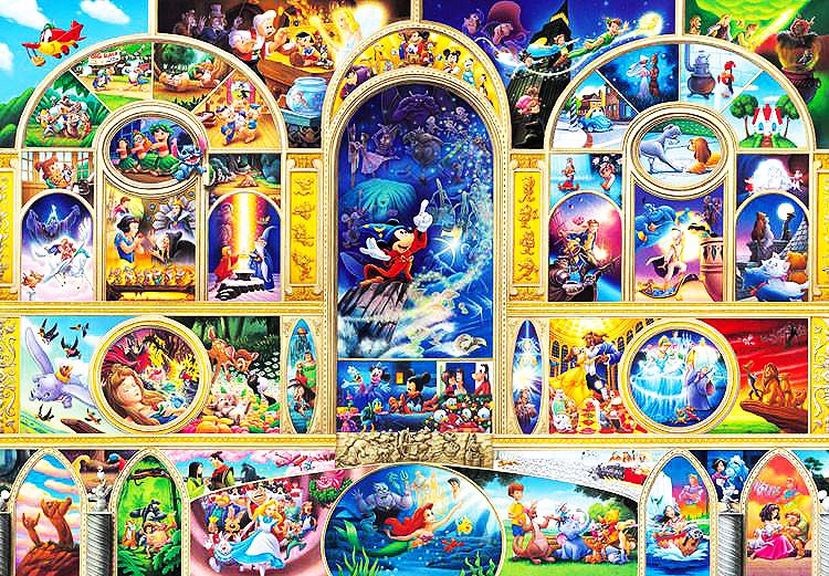 Disney All Characters 1000pcs Puzzle