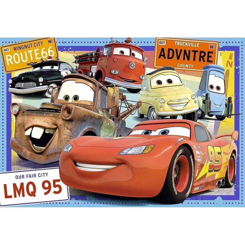 Disney Cars 2x24pcs Puzzle