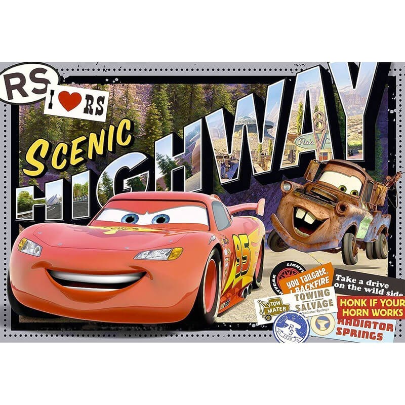 Disney Cars 2x24pcs Puzzle