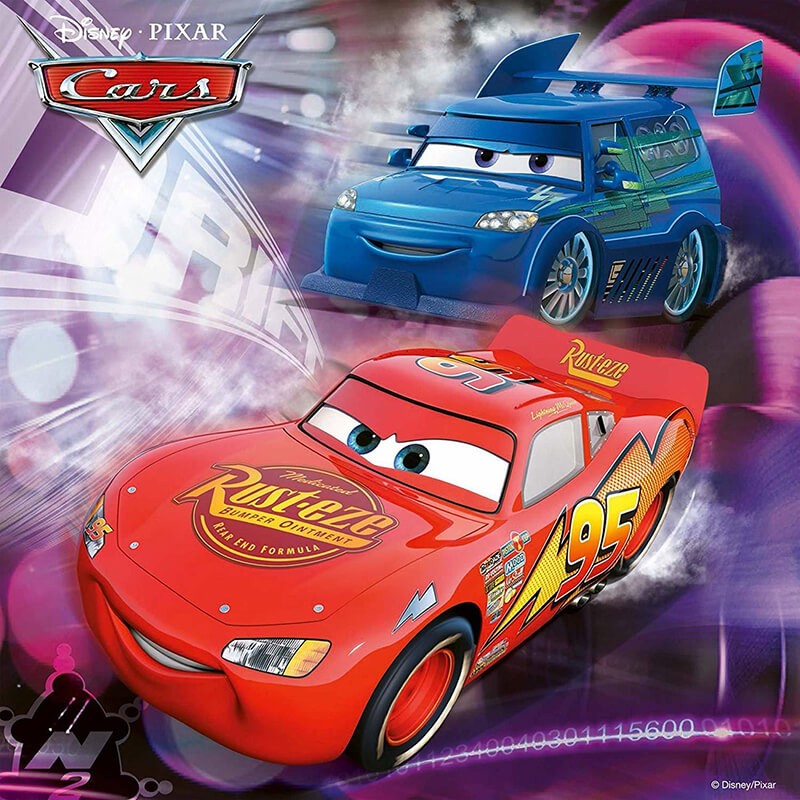 Disney Cars On The Racetrack 3x49pcs Puzzle