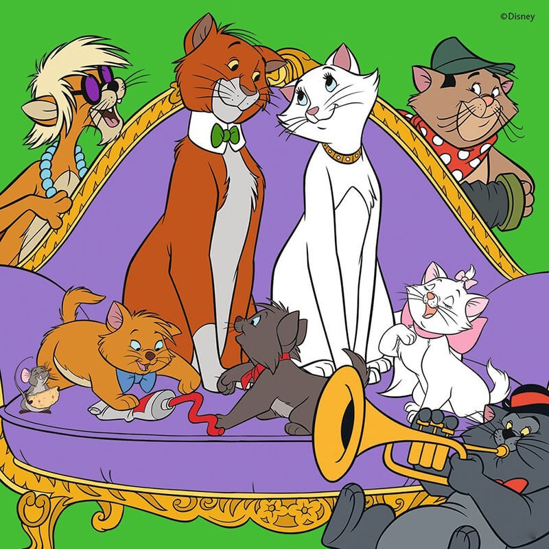 Disney Friends 3x49pcs Puzzle