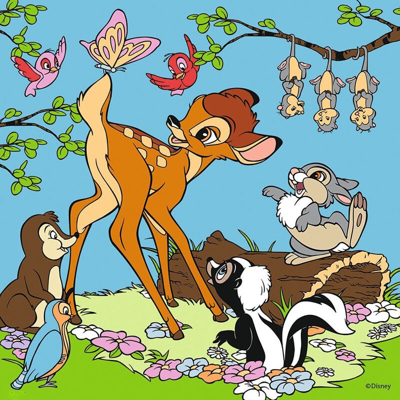 Disney Friends 3x49pcs Puzzle