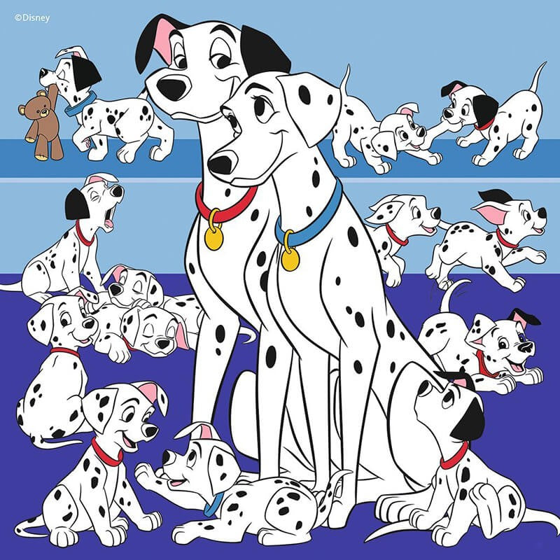 Disney Friends 3x49pcs Puzzle