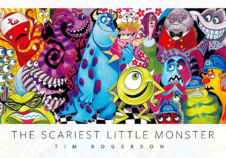 Disney Pixar The Scariest Little Monster 1000pcs Puzzle