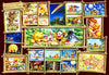 Disney Pooh's Art Collection 1000pcs Puzzle