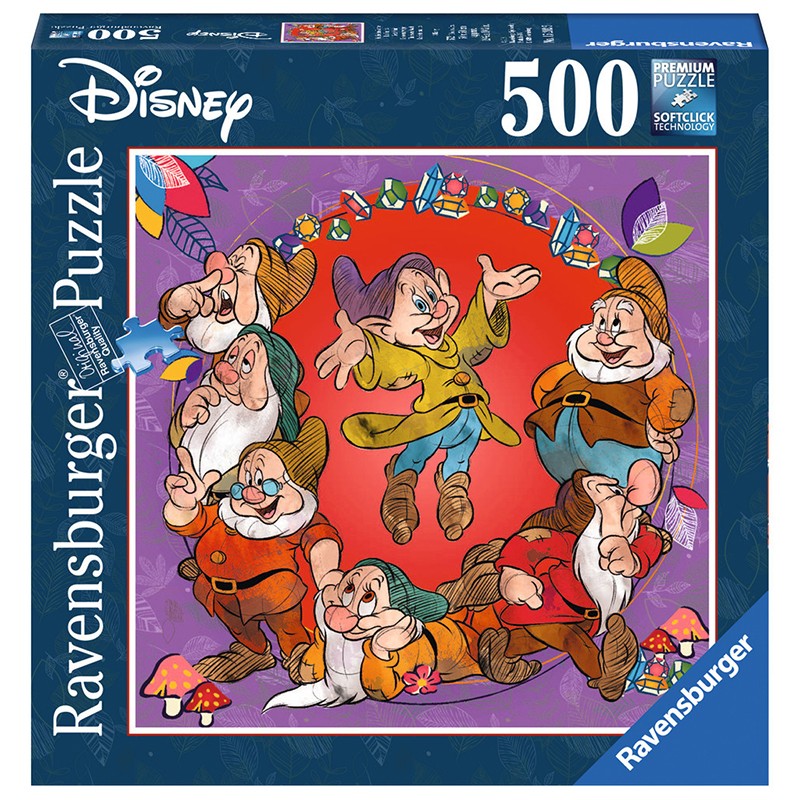 Disney The Seven Dwarfs 500pcs Puzzle