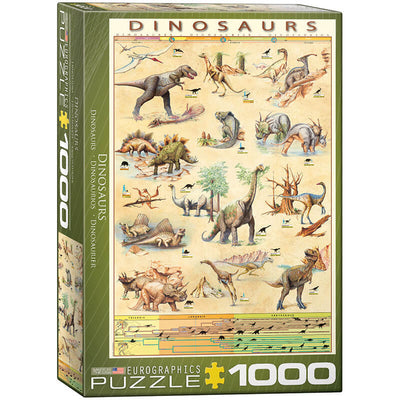 Dinosaurs 1000pc Puzzle