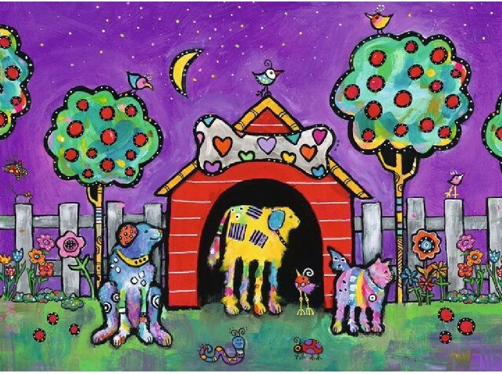 Dogs at Twilight by Jenny Foster 500pcs Puzzle