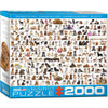 The World of Dogs 2000pc Puzzle
